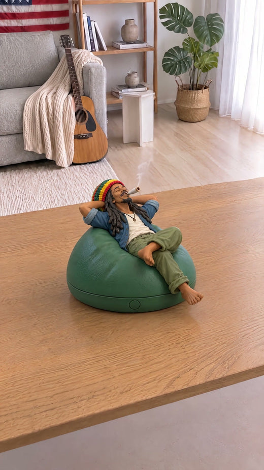 On a living room table